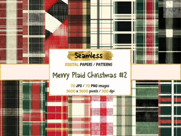 Merry Plaid Christmas 2 Digital Papers: A Strategic Asset for Holiday Creativity