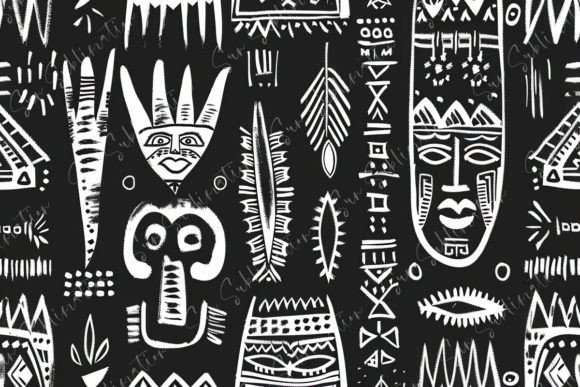 Tribal Art Pattern: Strategic Visual Assets for Purposeful Branding