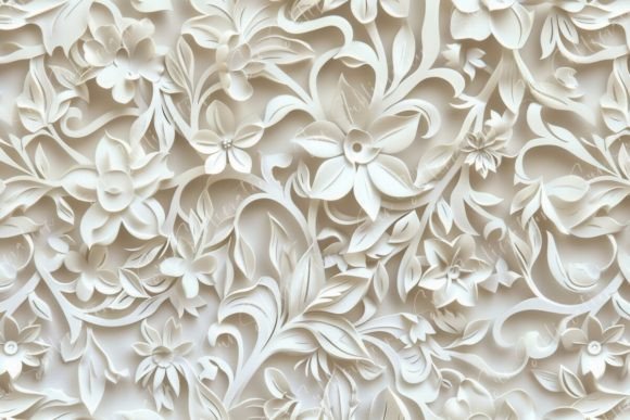 Unveiling the Digital Renaissance of Intricate Floral Paper Art in Modern Creative Workflows