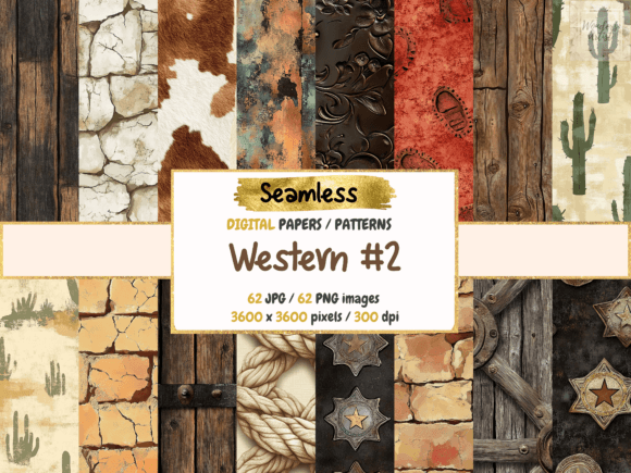 Western 2 Seamless Digital Paper: A Practical Evaluation for Creative Projects