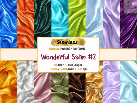 Wonderful Satin 2 Digital Papers: A Comprehensive Evaluation for Designers